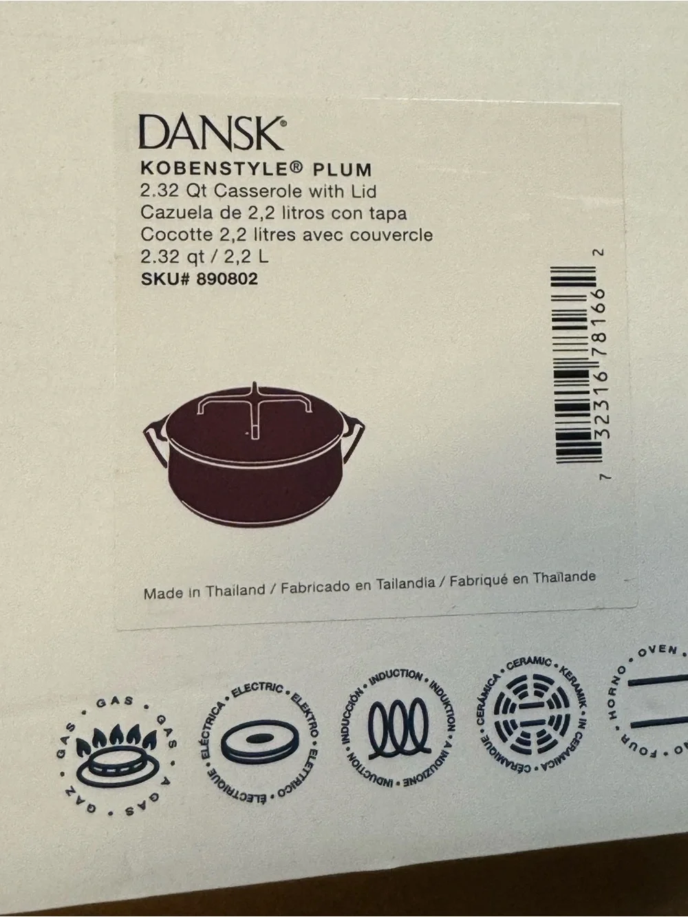 NIB  DANSK ~ Kobenstyle Cookware Collection